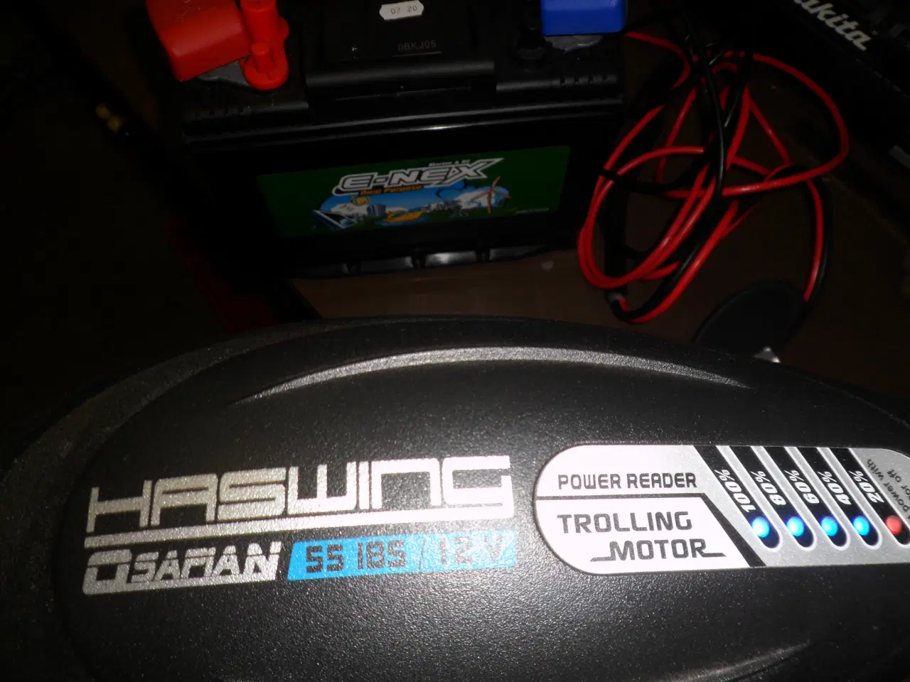 Billede 4 - Alujolle med ny hashwing elmotor og 80 Ah batteri