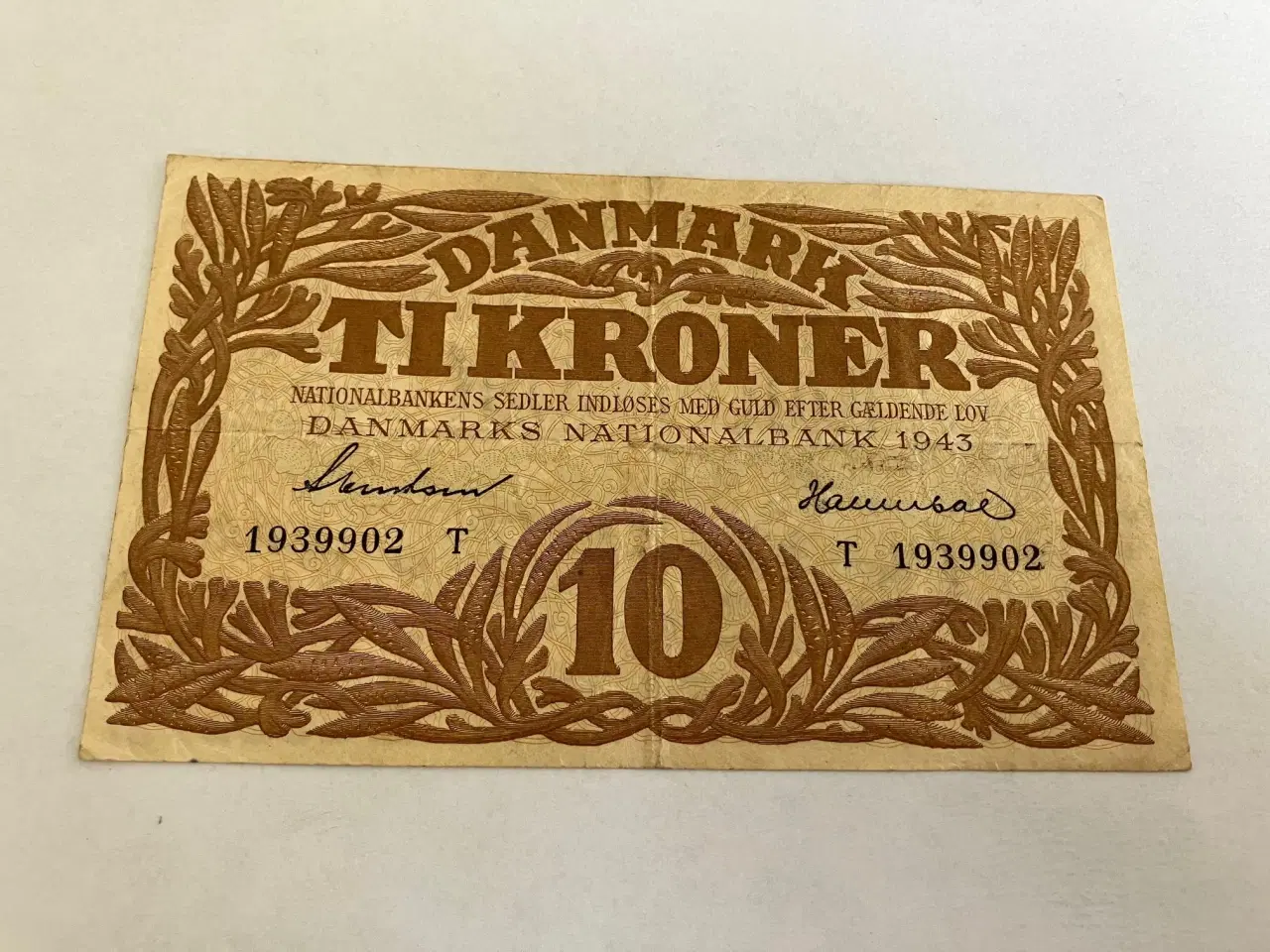 Billede 1 - 10 Kroner 1943 T