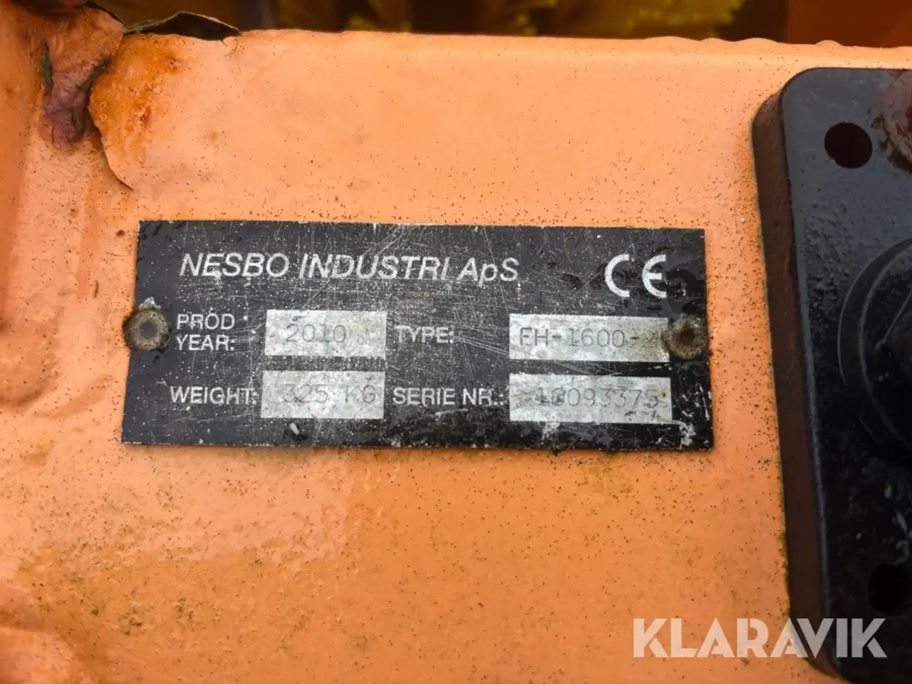 Billede 7 - Hydraulisk kost Nesbo FH-1600