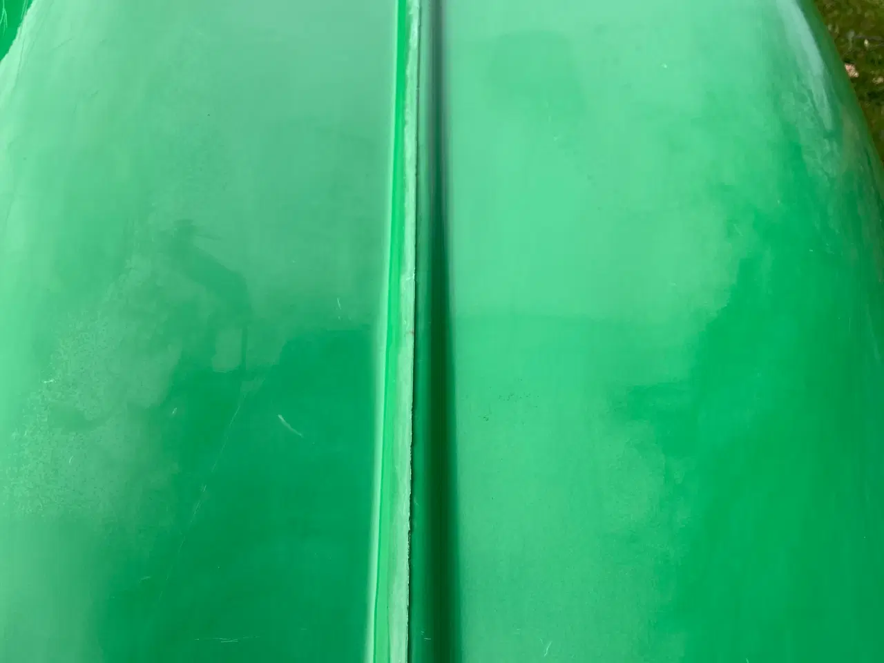 Billede 4 - Brugt velholdt 2-3 pers. kano i plast med 2 padler