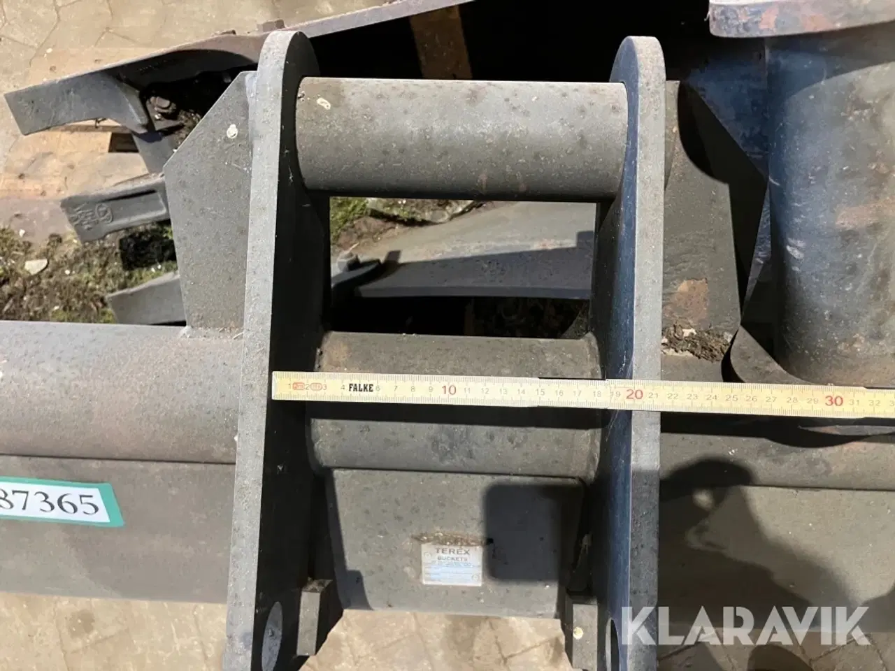 Billede 7 - Skovlsæt Terex TC48/60 - 2 styk