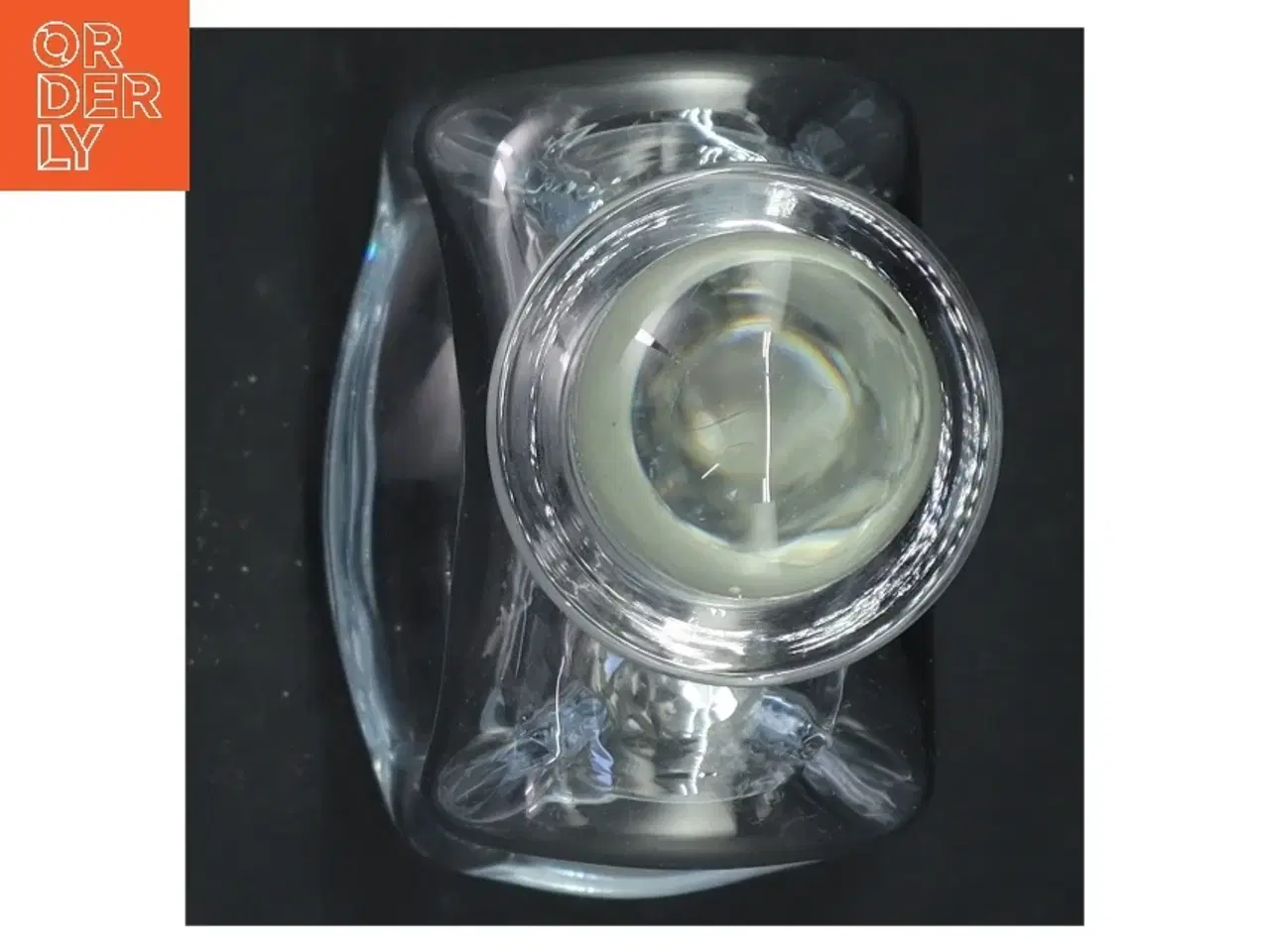 Billede 4 - Klukflaske fra Holmegaard (str. 21 cm)