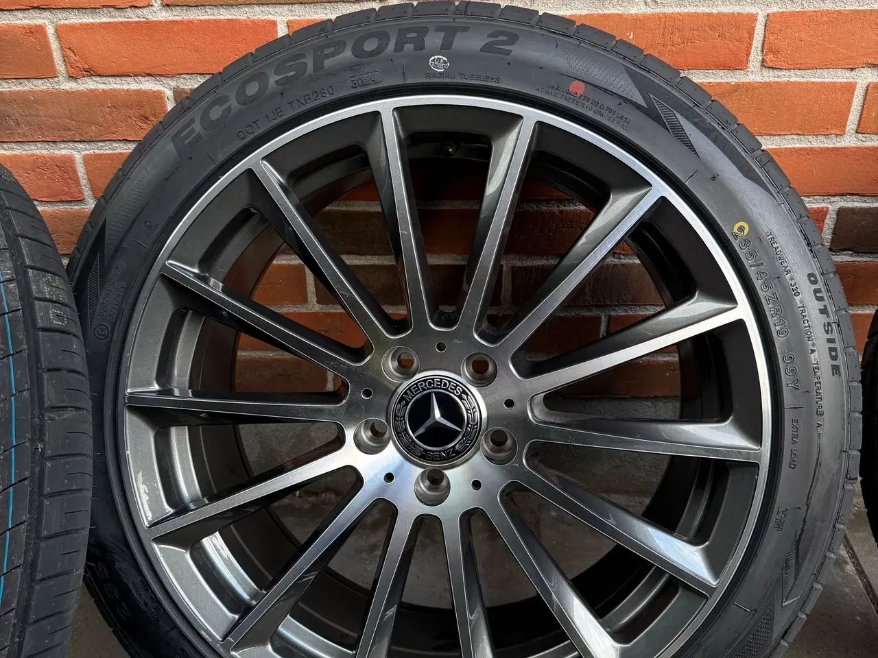 Billede 5 - 19" 5x112 Mercedes alufælge med Sommerdæk kombisæt