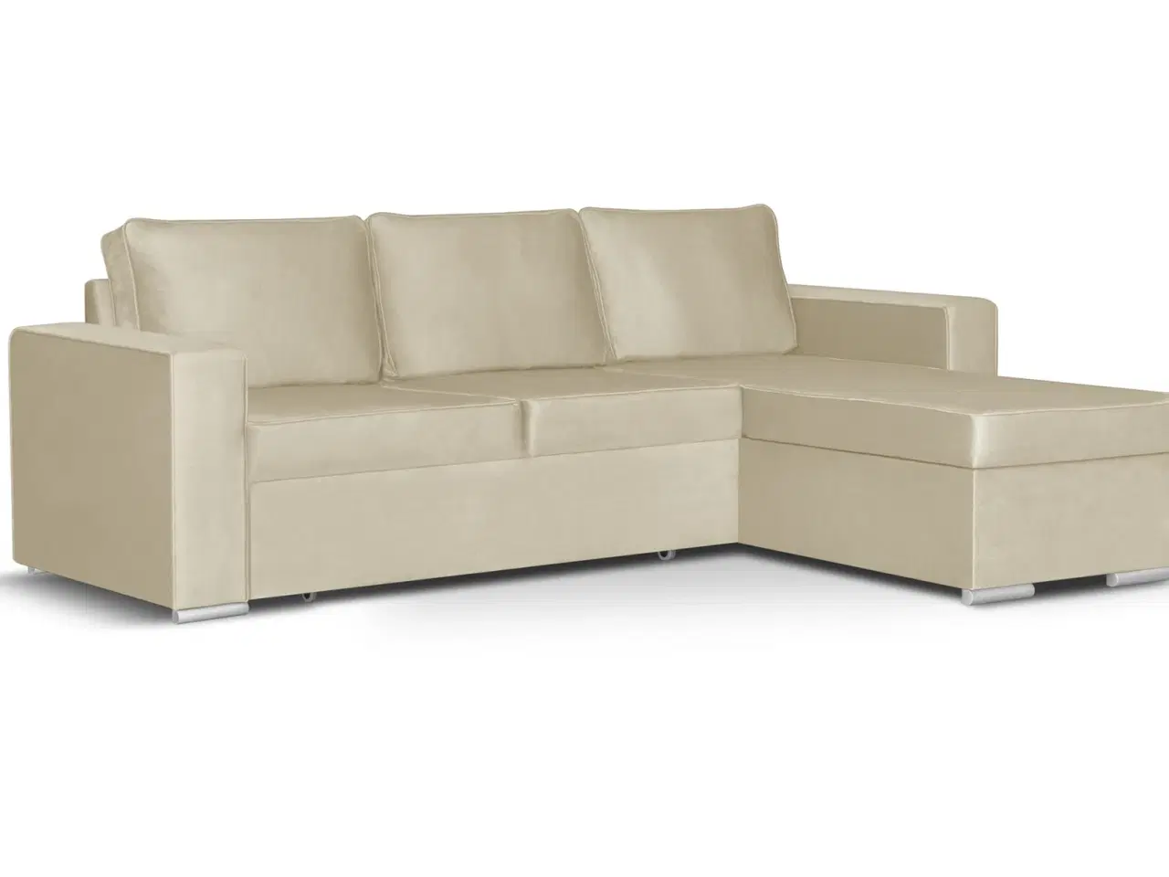 Billede 1 - Hjørnesofa med sovefunktion PANORAMA-L Beige