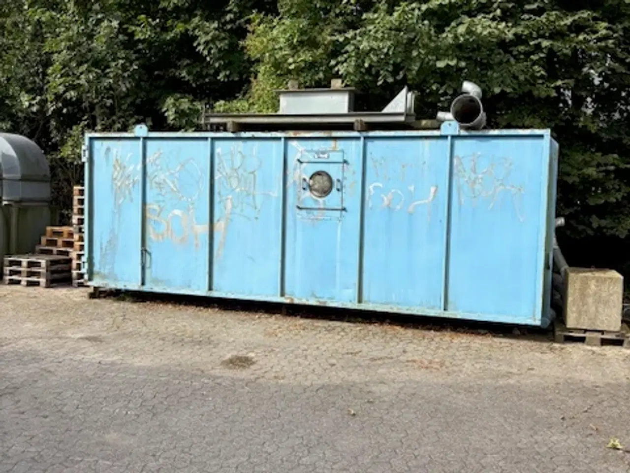 Billede 1 - spån container