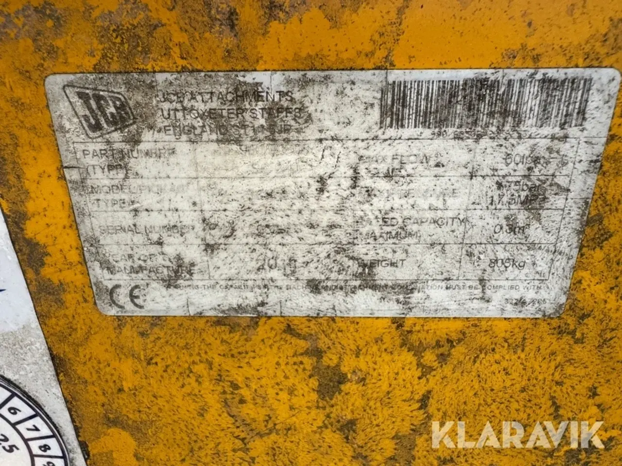 Billede 5 - Fejekost med tank og vand JCB SC240