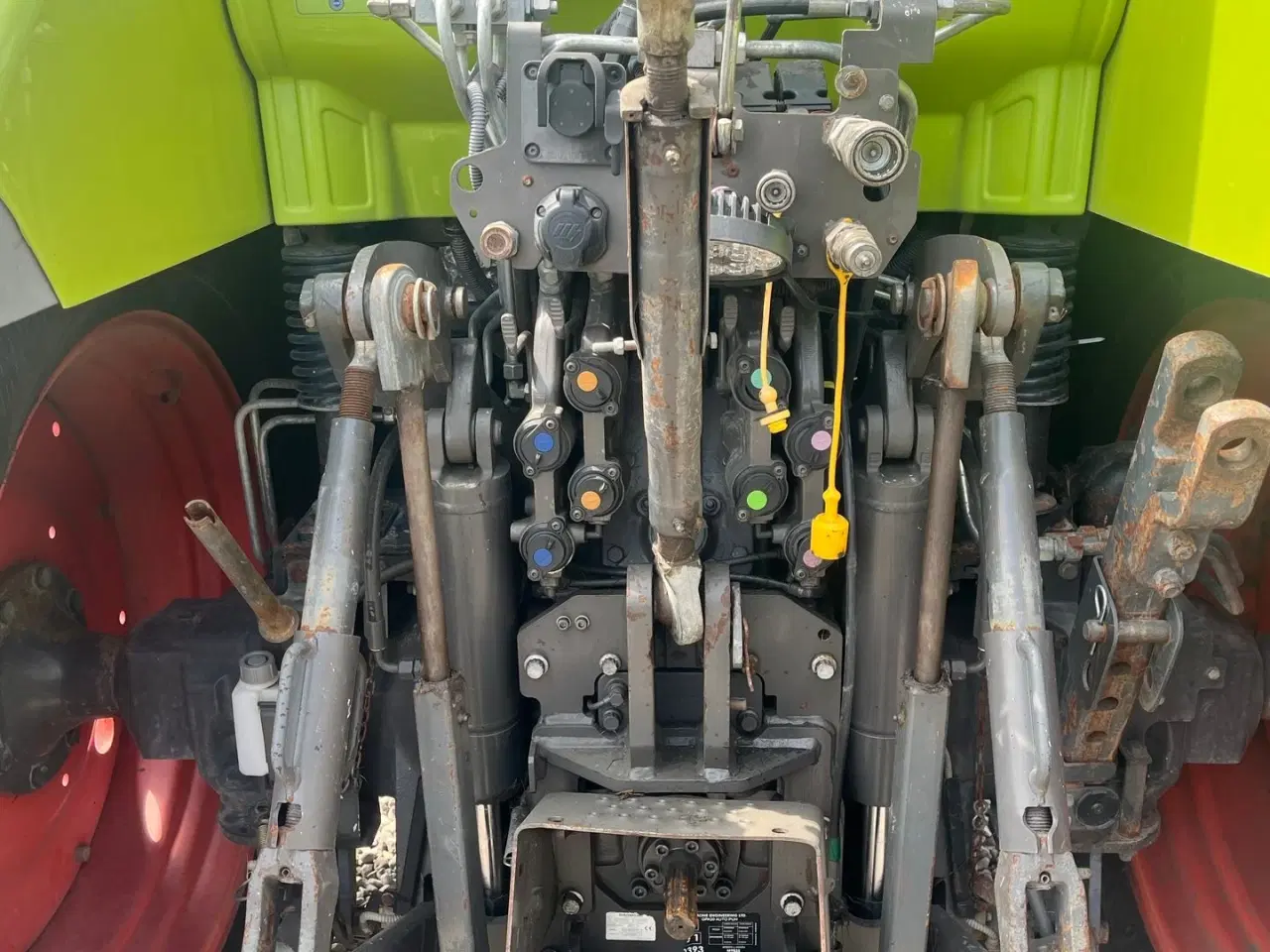 Billede 5 - CLAAS ARION 550 CEBIS Med frontlæsser og frontlift