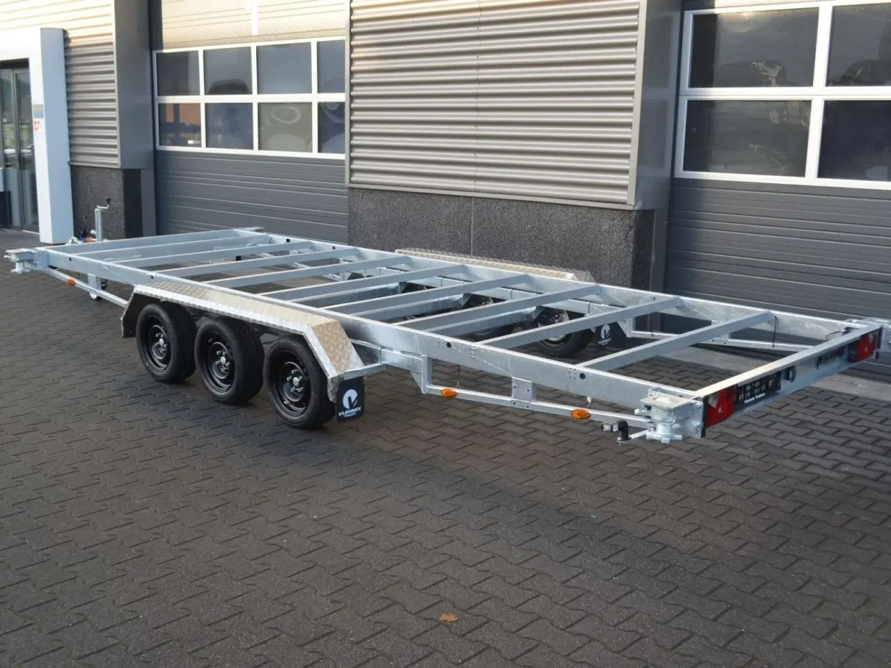 Billede 3 - Vlemmix containertrailer 20 fod 3500 kg - 3 aksler