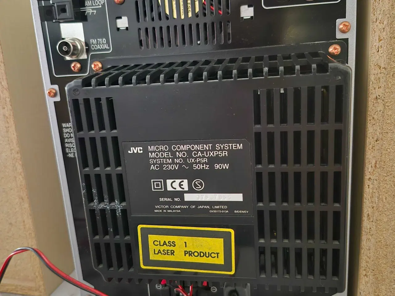 Billede 4 - JVC Micro Komponentsystem UX-P5R med CD, Kassette 