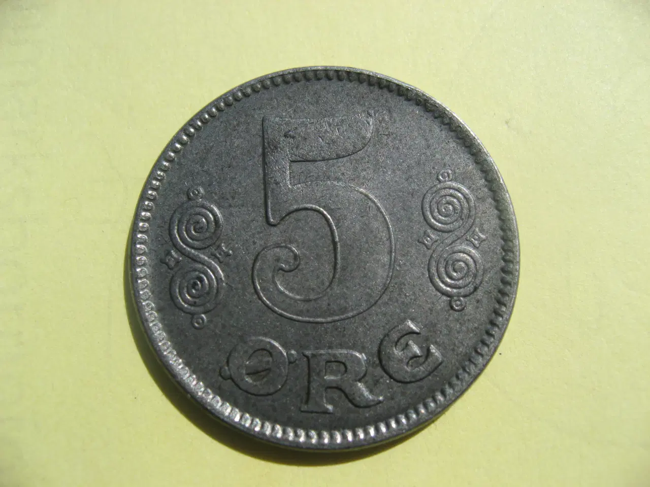 Billede 2 - Liebhavermønt. Smuk 5 øre 1919j. den gode