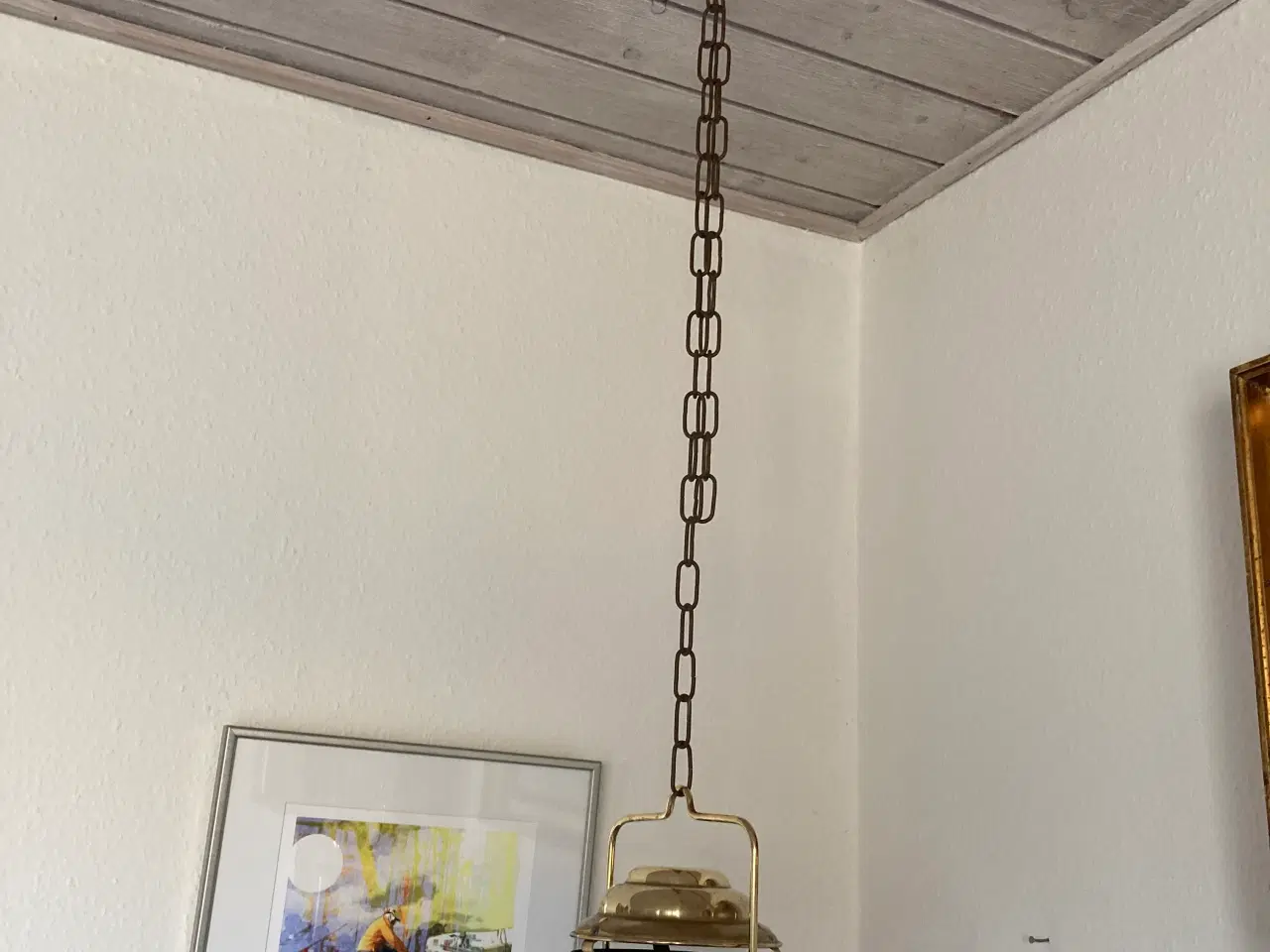 Billede 3 - Skibs lampe messing