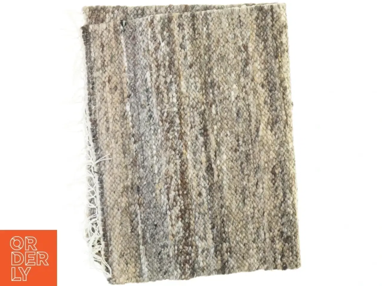 Billede 2 - UBRUGT Uld Gulv Tæppe 100% uld (str. 62 x 100 cm)