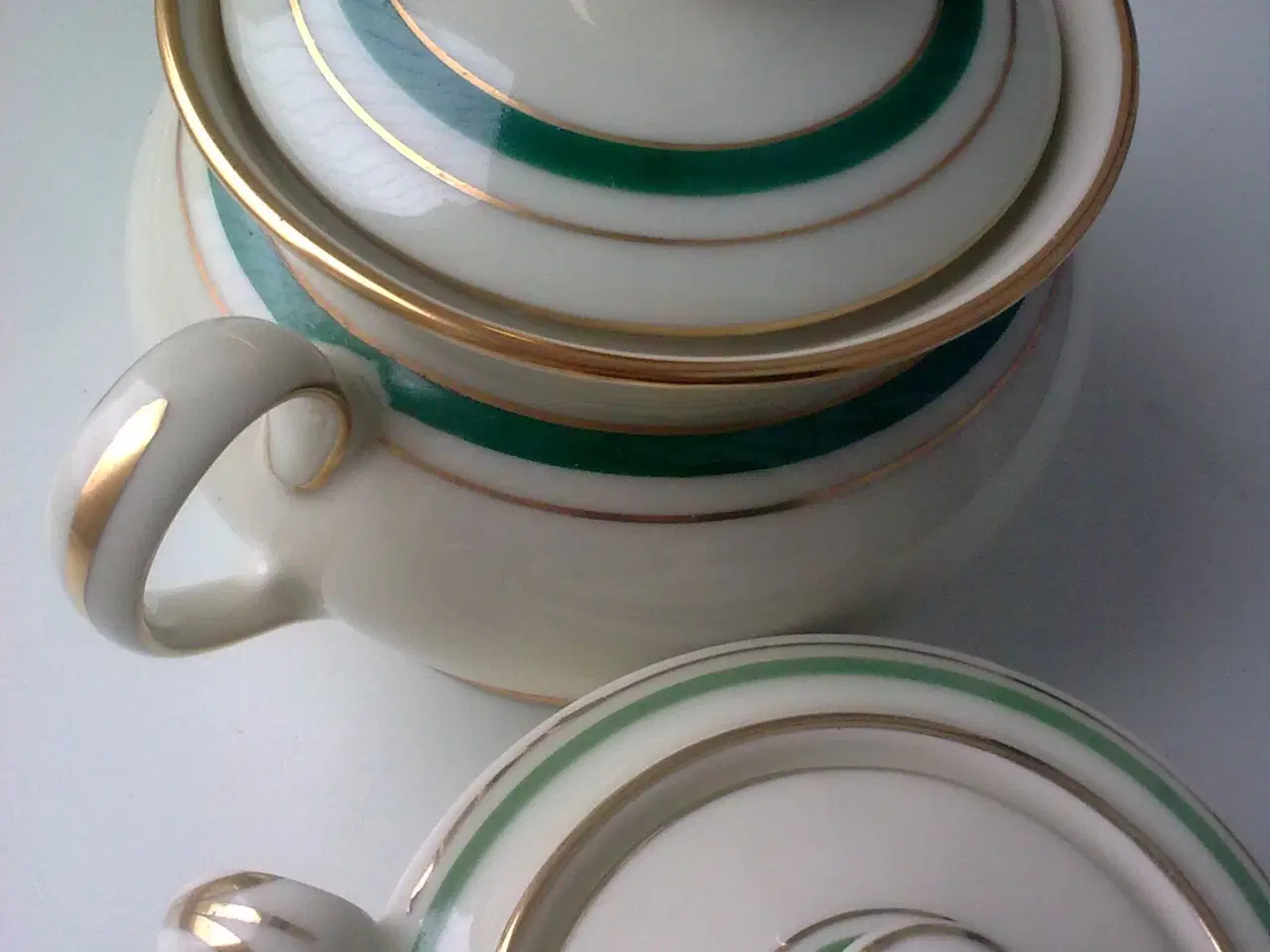 Billede 2 - Vintage krukker m guld og deko 10 SAMLET