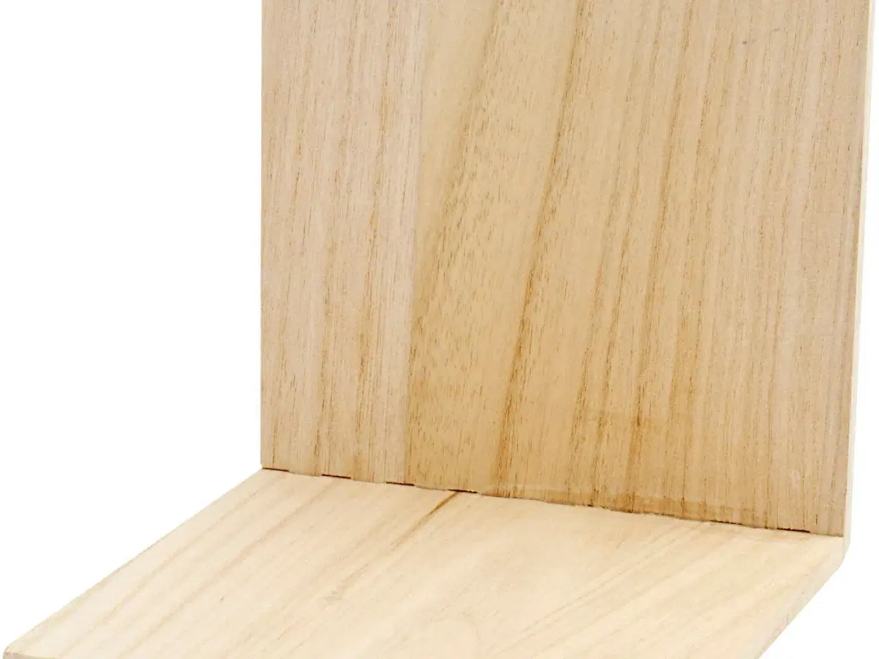 Billede 1 - Elegant bogstøtte i træ - 15x15x15 cm