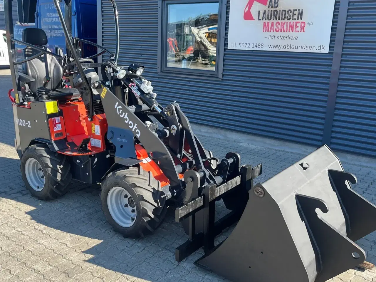 Billede 2 - Kubota RT100-2 med skovl og gafler kun kørt 113T