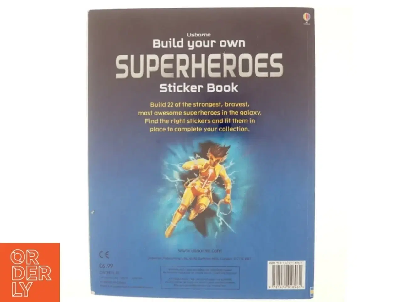 Billede 3 - Build Your Own Superheroes Sticker Book af Simon TUDHOPE (Bog)