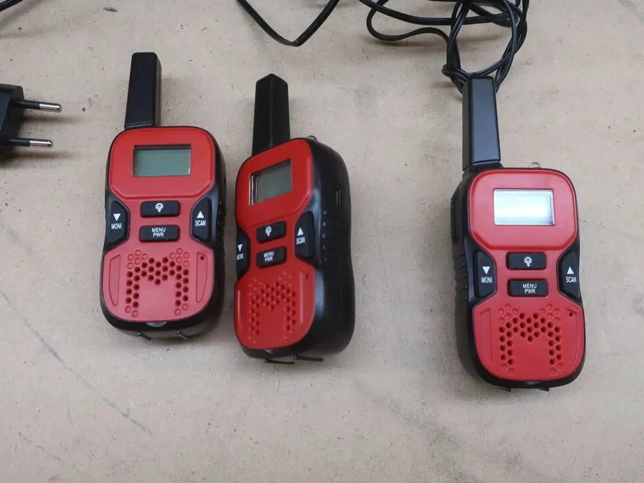 Billede 2 - 9 stk. Walkie-talkie BILTEMA