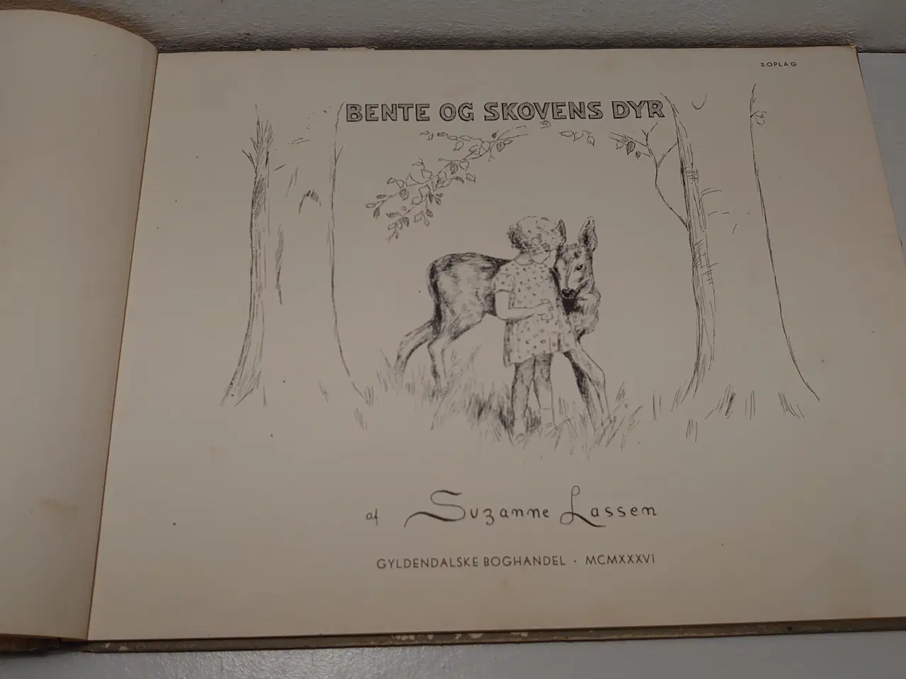 Billede 3 - Suzanne Lassen: Bente og Skovens Dyr. 1936.4 opl.