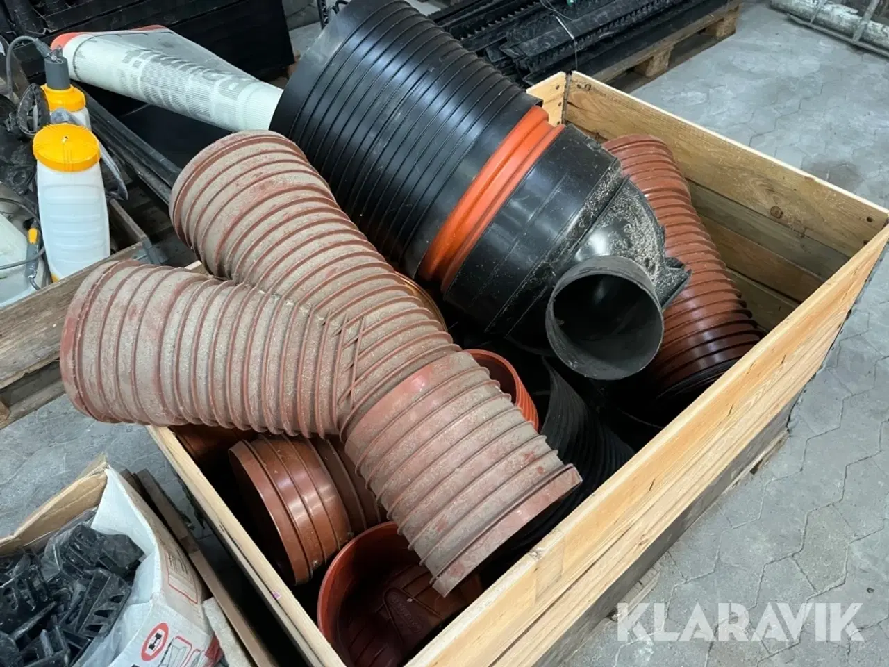 Billede 1 - Lot - Kloak og brønrør Wavin