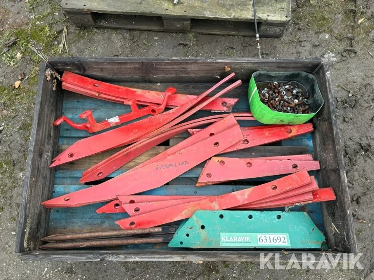 Billede 1 - Reservedele plov Kverneland