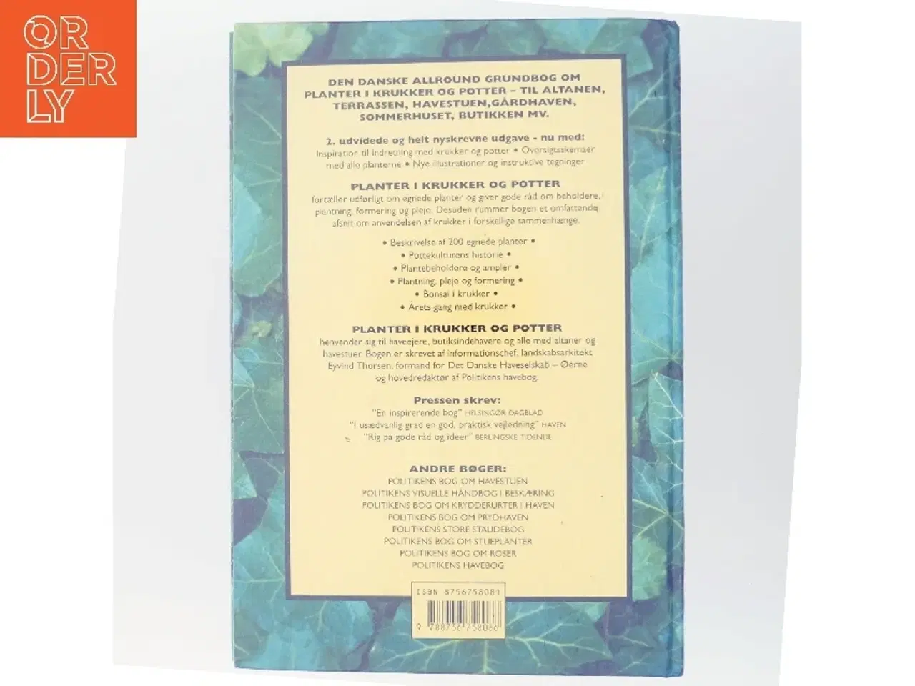 Billede 3 - Planter i krukker og potter af Eyvind Thorsen (f. 1946) (Bog)