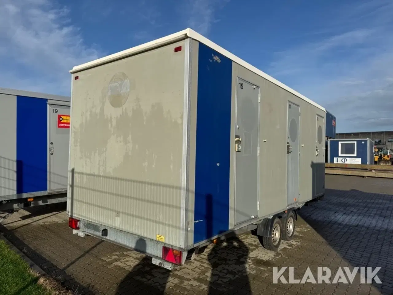 Billede 3 - Toilet- og badeskur Scanvogn 1400