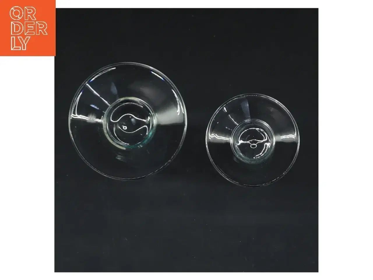Billede 2 - Målebæger sæt i glas (str. 14 cm & 12,5 cm)
