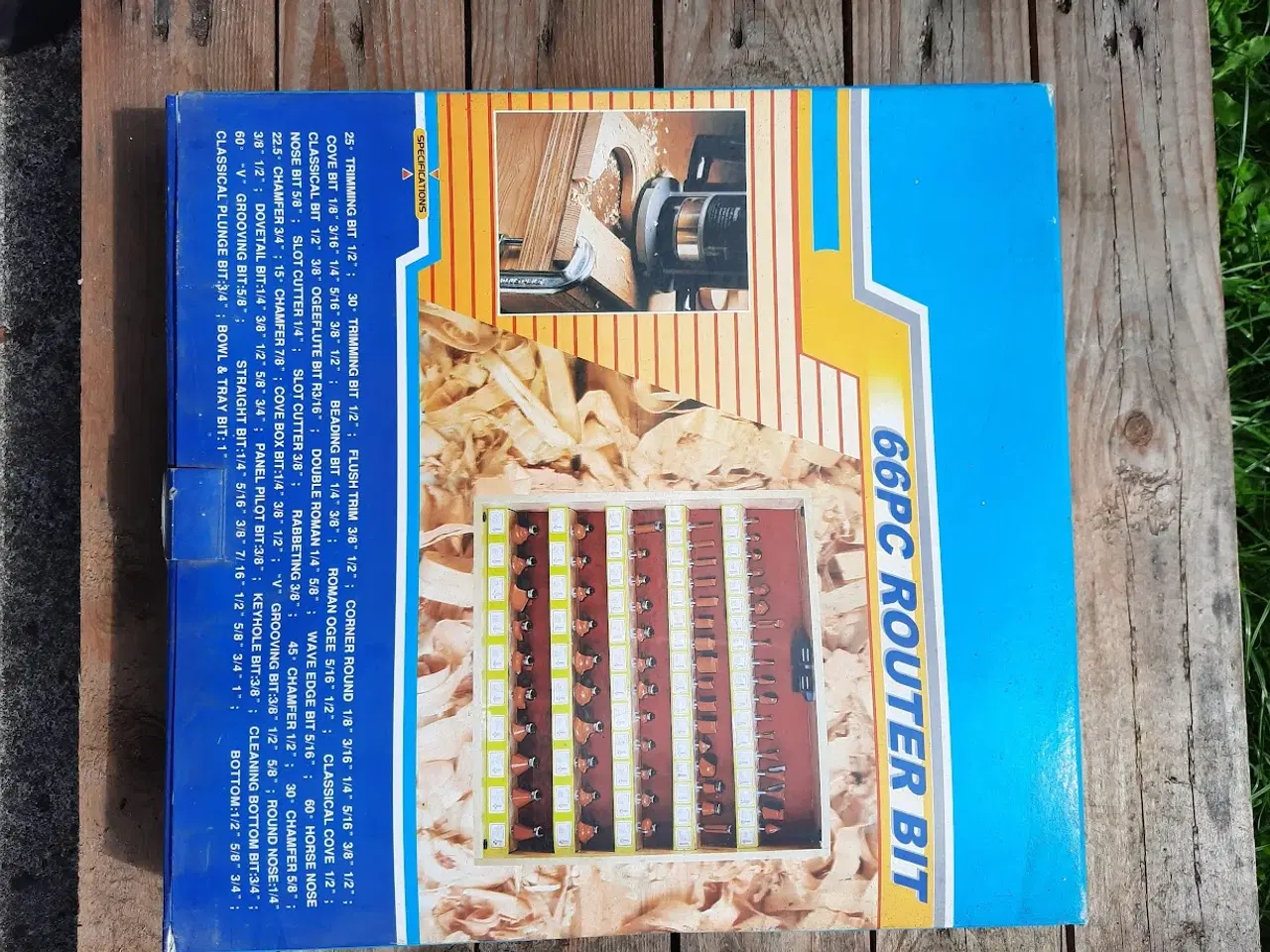 Billede 4 - Overfræserbord og jern