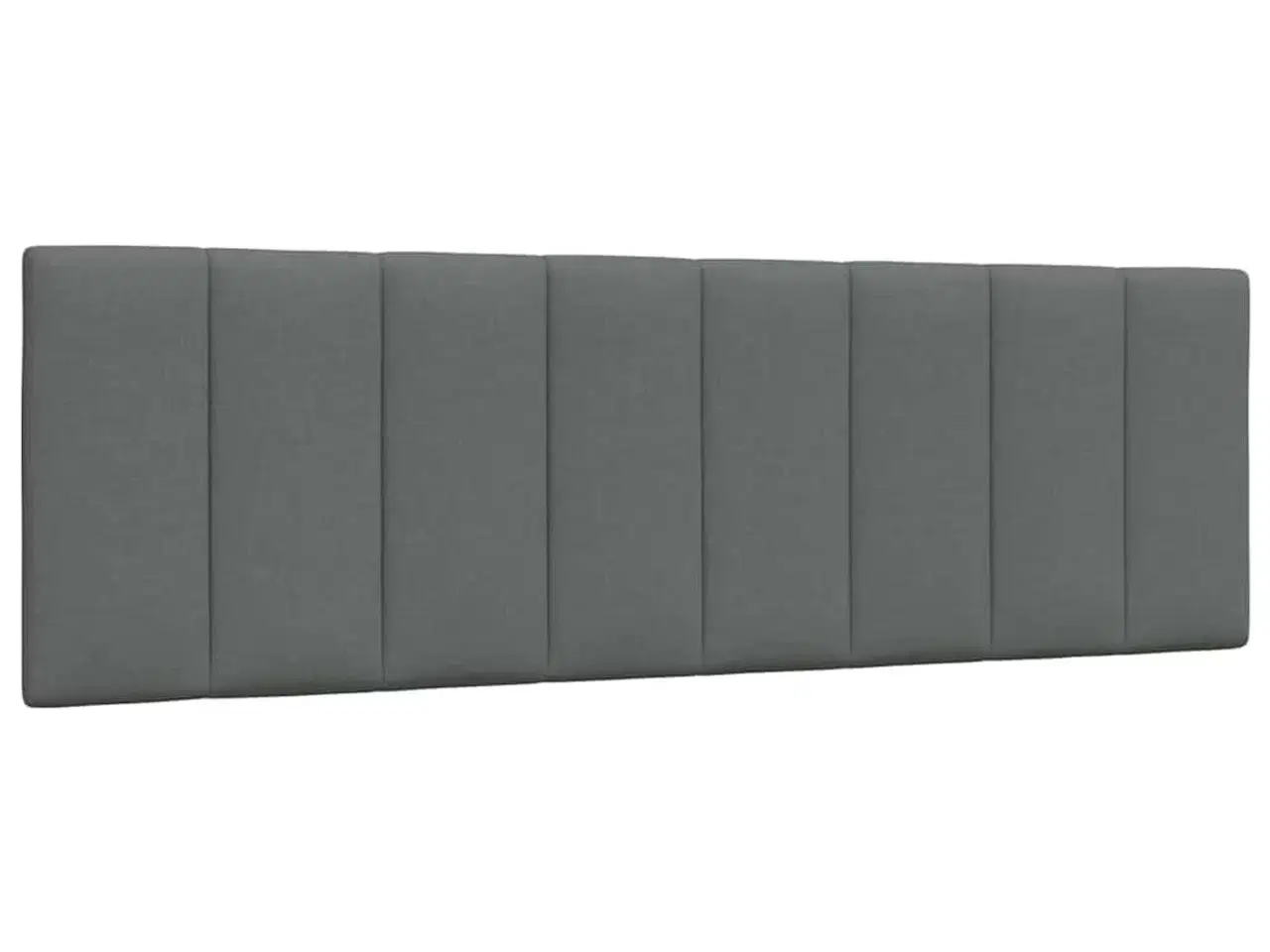 Billede 1 - Gavlpude Hanko 160 cm stof mørkegrå