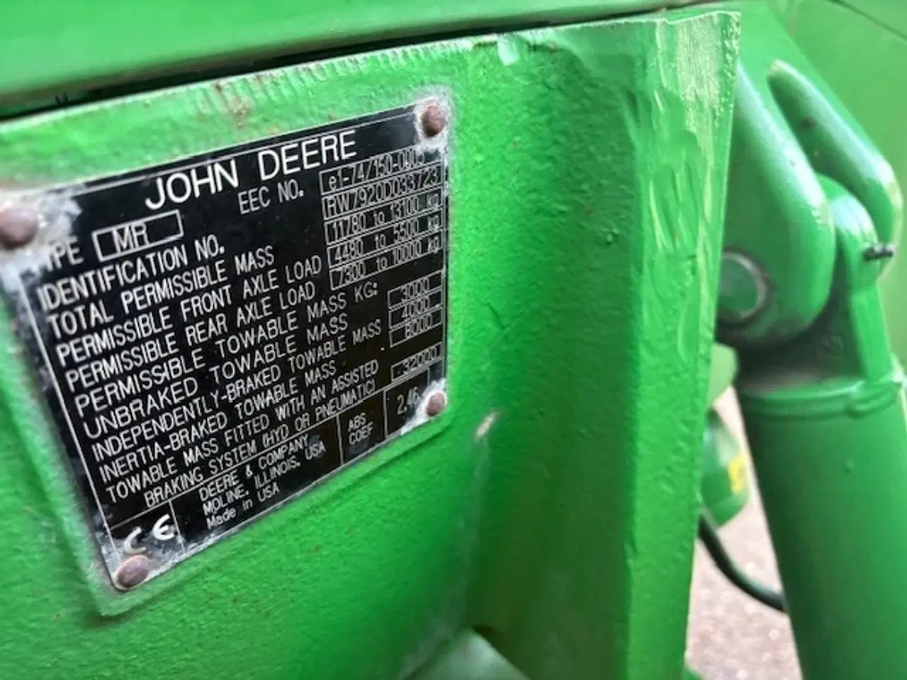 Billede 4 - John Deere 7920 TLS KUN 6713 T, COMMANDARM, AUTOPOWER