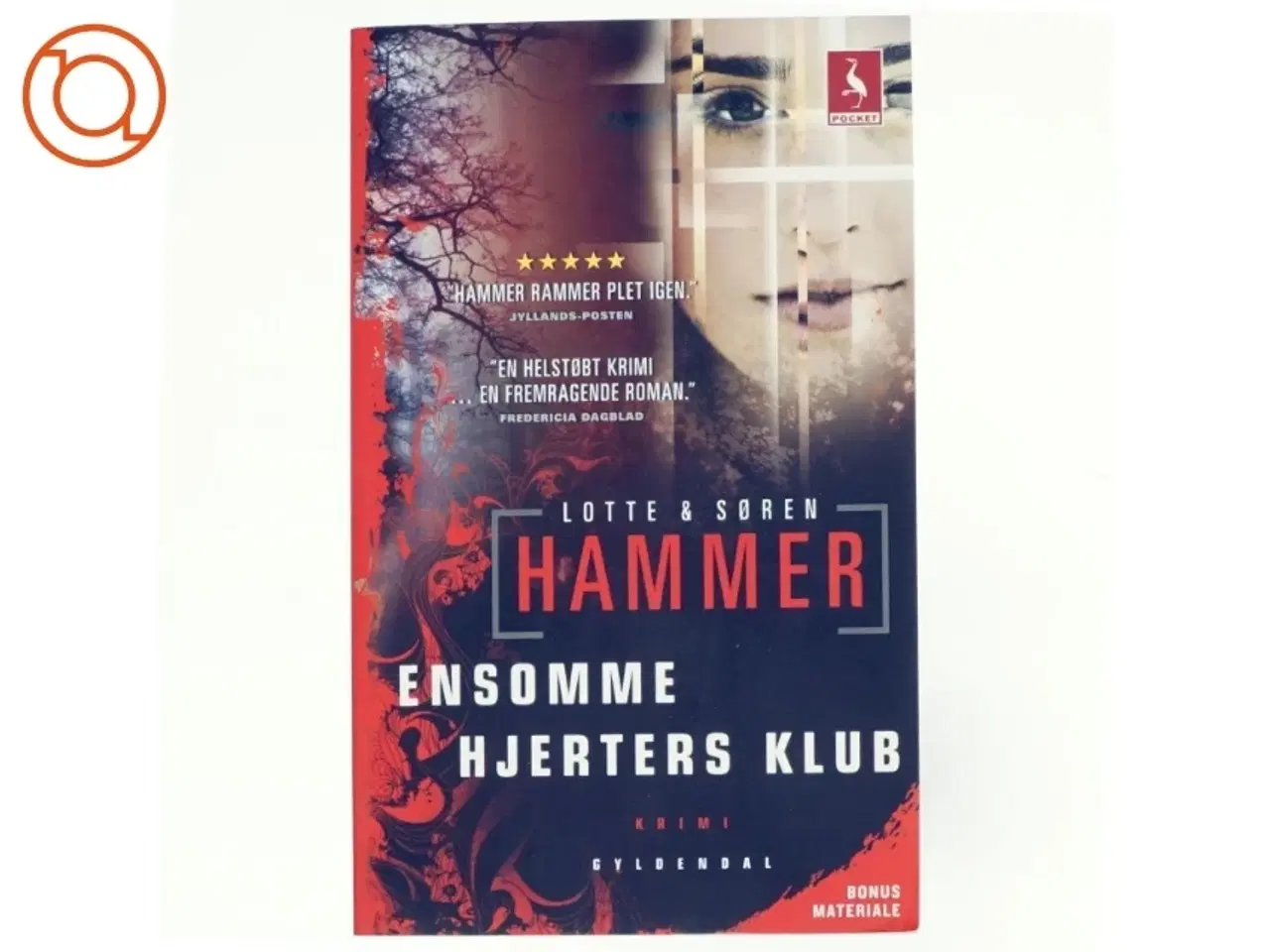 Billede 1 - Ensomme hjerters klub : krimi af Lotte Hammer (Bog)