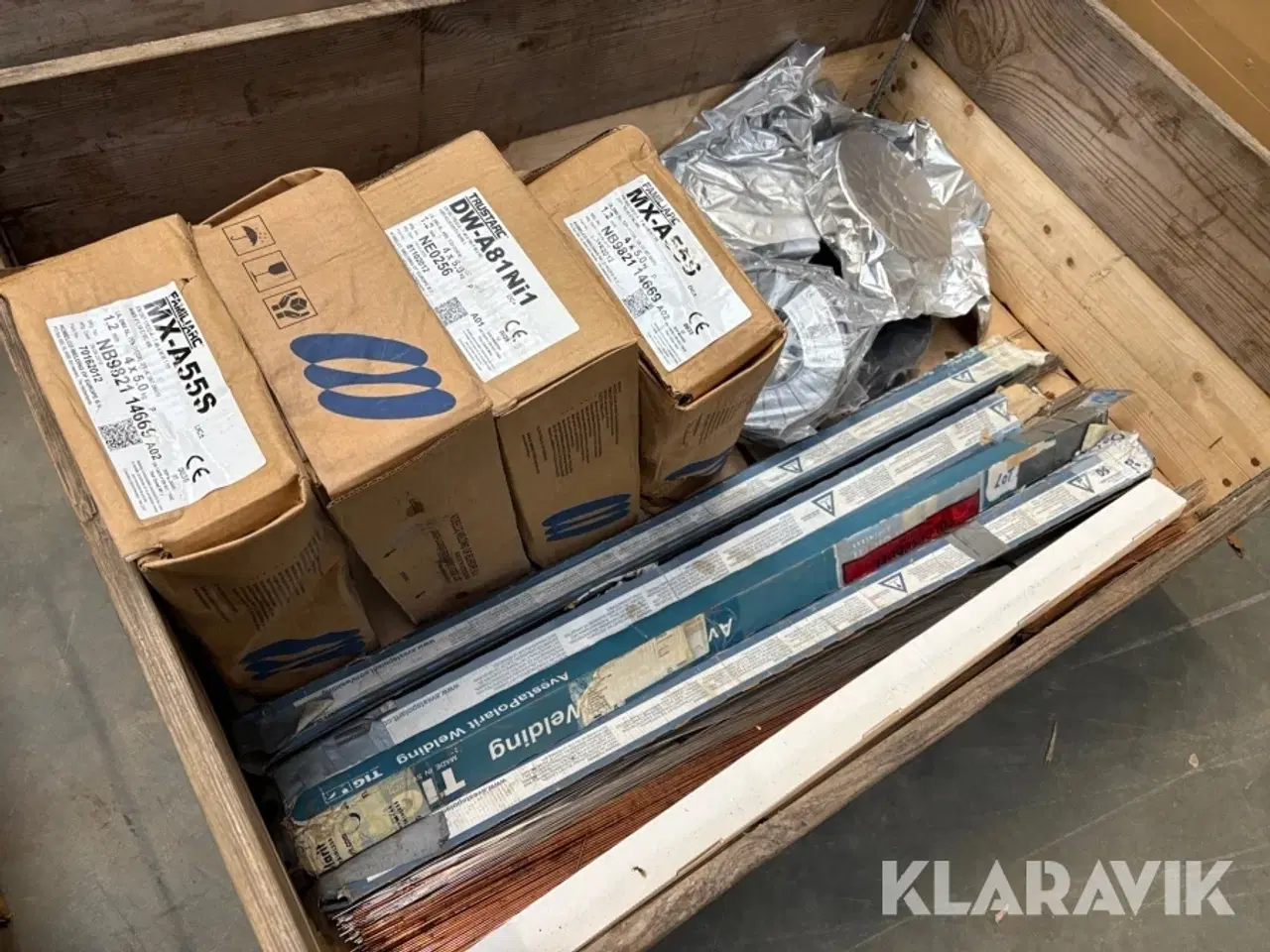 Billede 1 - Svejsetråd - blandet lot