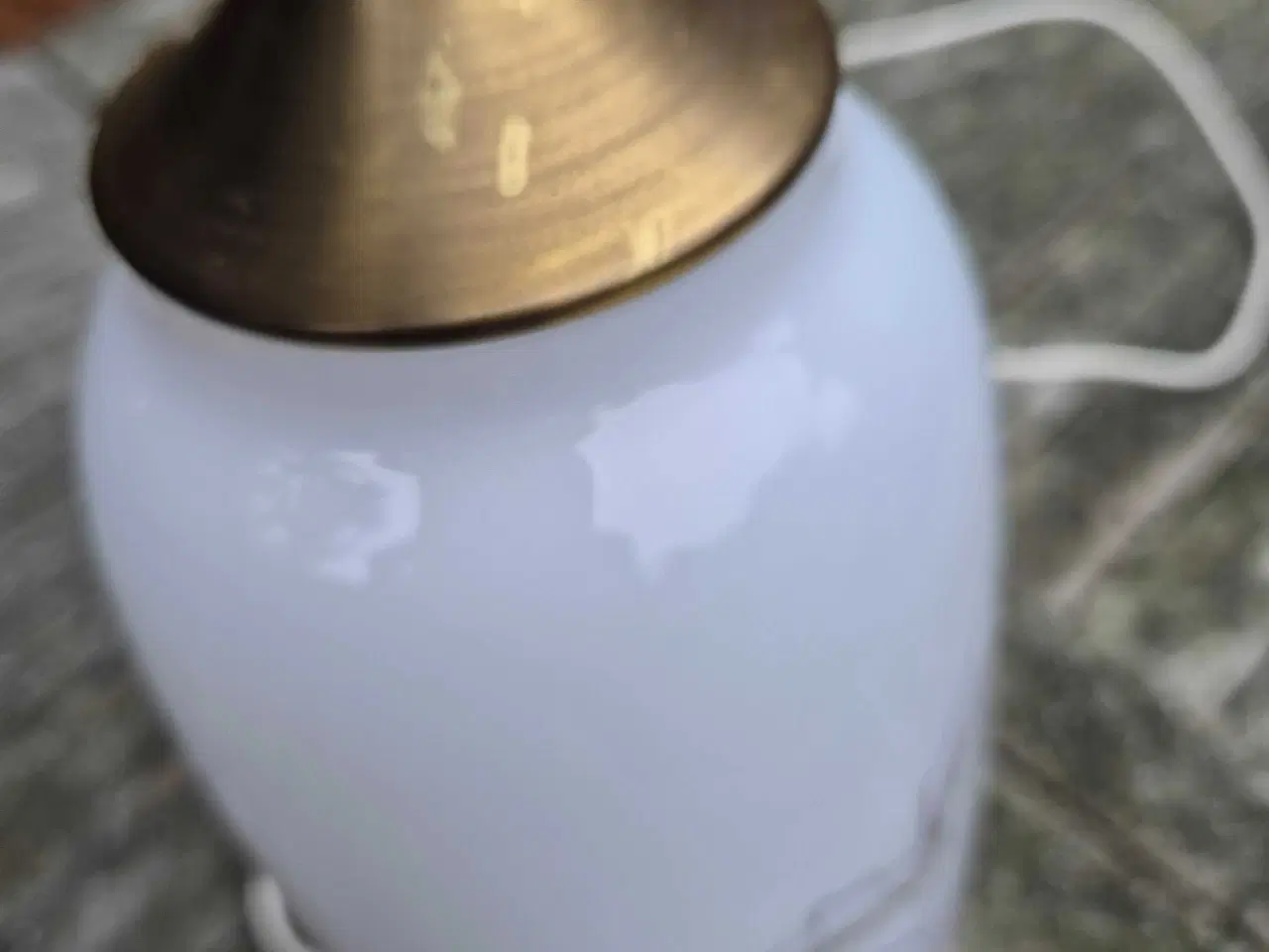 Billede 10 - Sjælden bordlampe fra Lyngby Glas