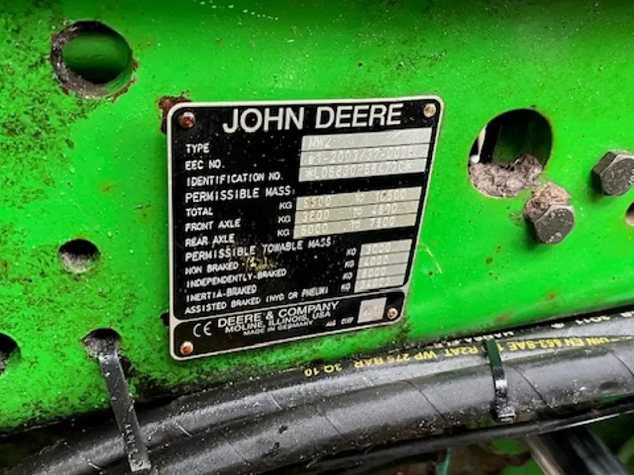 Billede 10 - John Deere 6830 PREMIUM AUTOPOWER, JD FRONTLÆSSER, FRONTLIFT, FRONT PTO