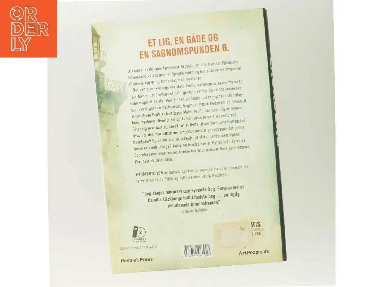 Billede 3 - Fyrmesteren : kriminalroman (Klassesæt) af Camilla Läckberg (Bog)