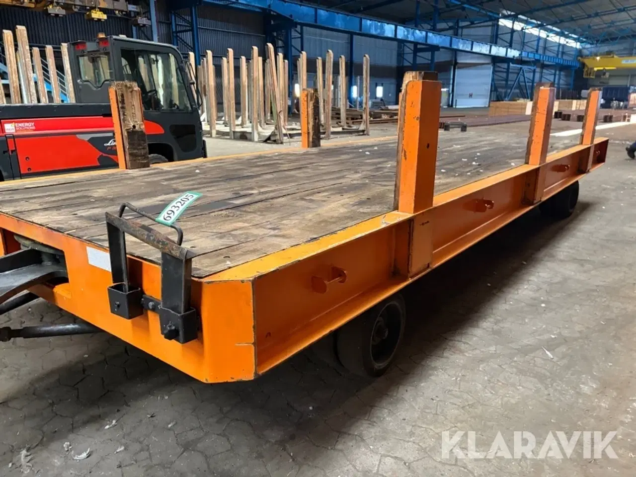 Billede 5 - Fladvogn til intern transport Stapler Center Fritz GmbH TDW 33 AL-PA