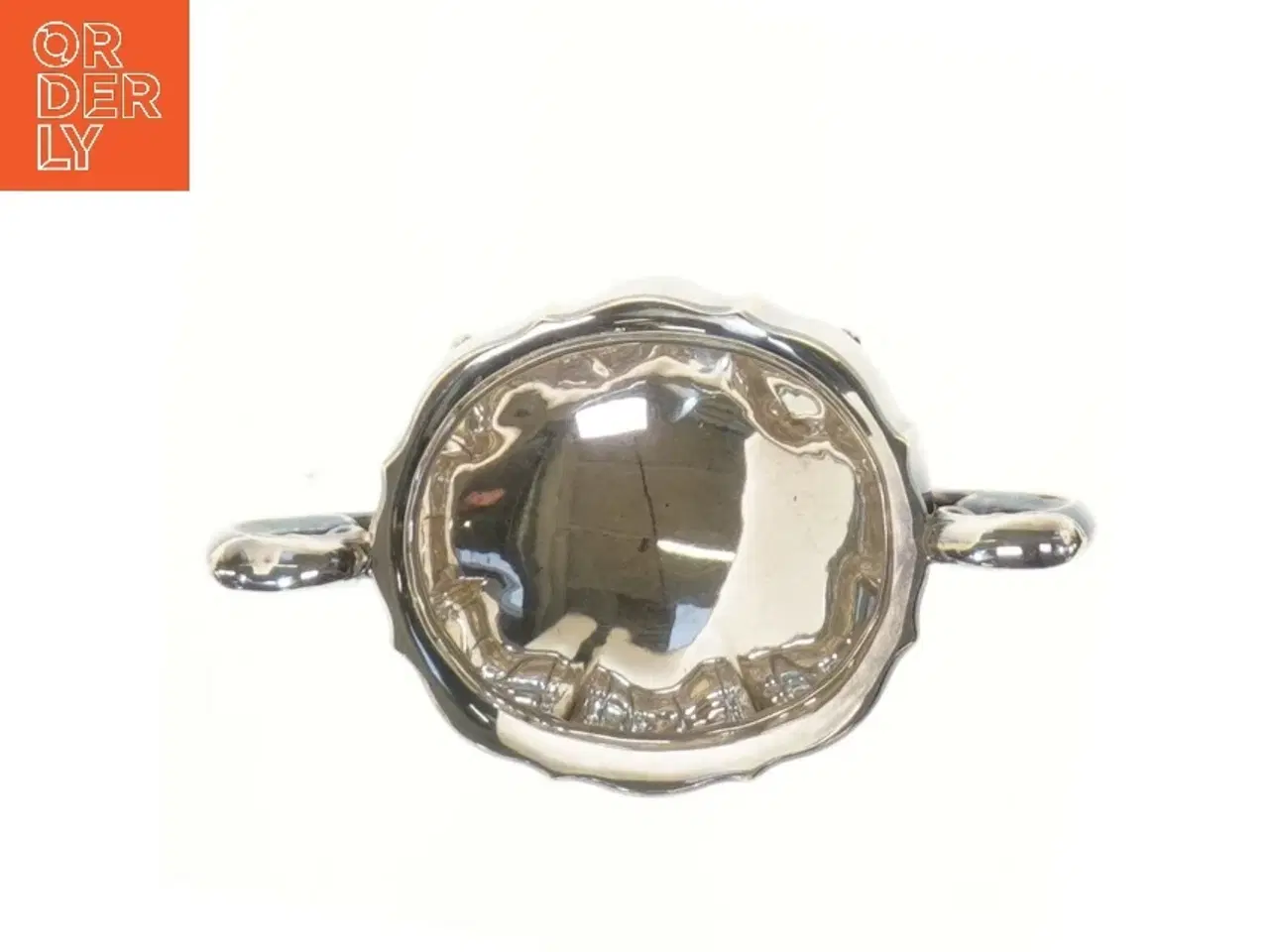 Billede 3 - Sølv sukkerskål (str. 10x17,5 cm)