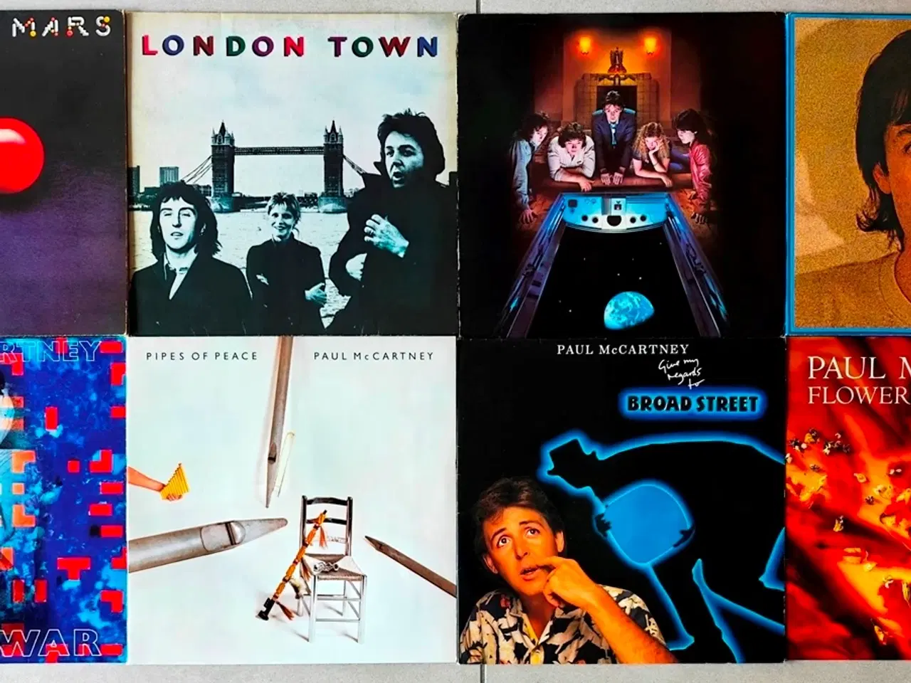 Billede 1 - Paul McCartney & Wings, 8x LP