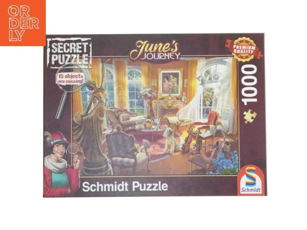 Billede 1 - June&#39;s Journey - Schmidt 1000 brikker puslespil (str. 1000 brikker)