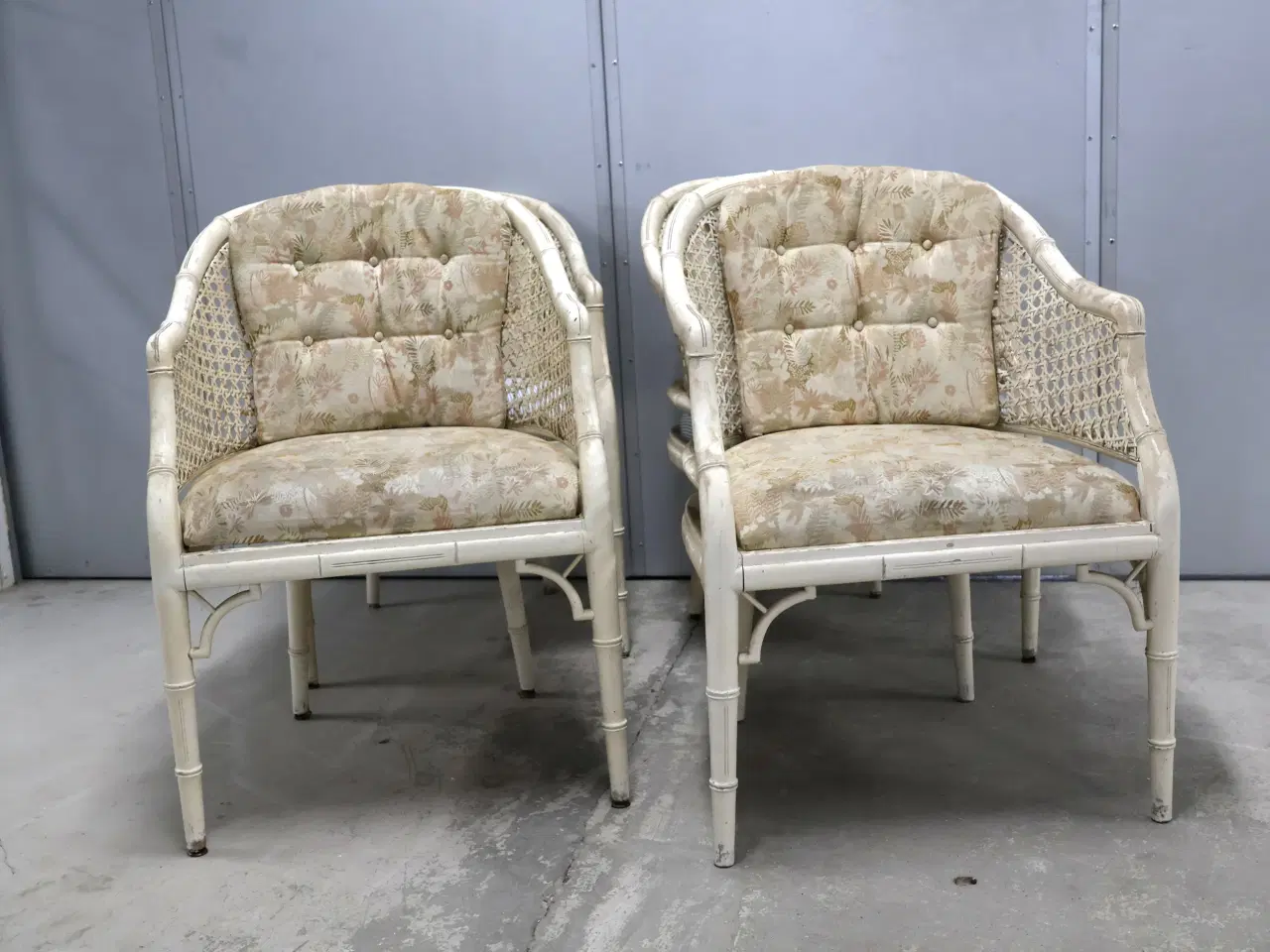 Billede 5 - 4 Stk Miranda of Sweden fletstole fra 1980erne