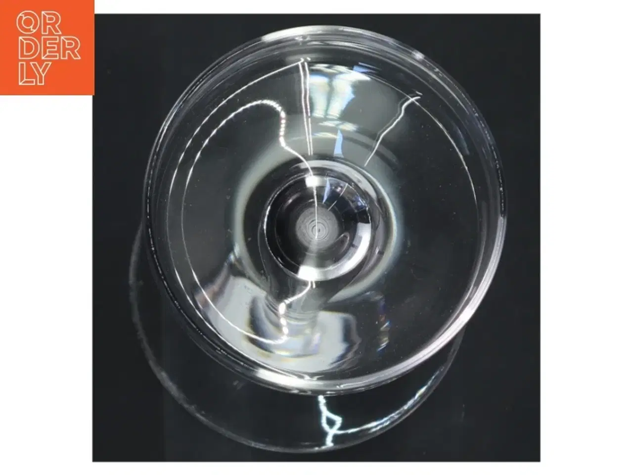 Billede 2 - Glas lysestage fra Partylite (str. 22,5 cm)