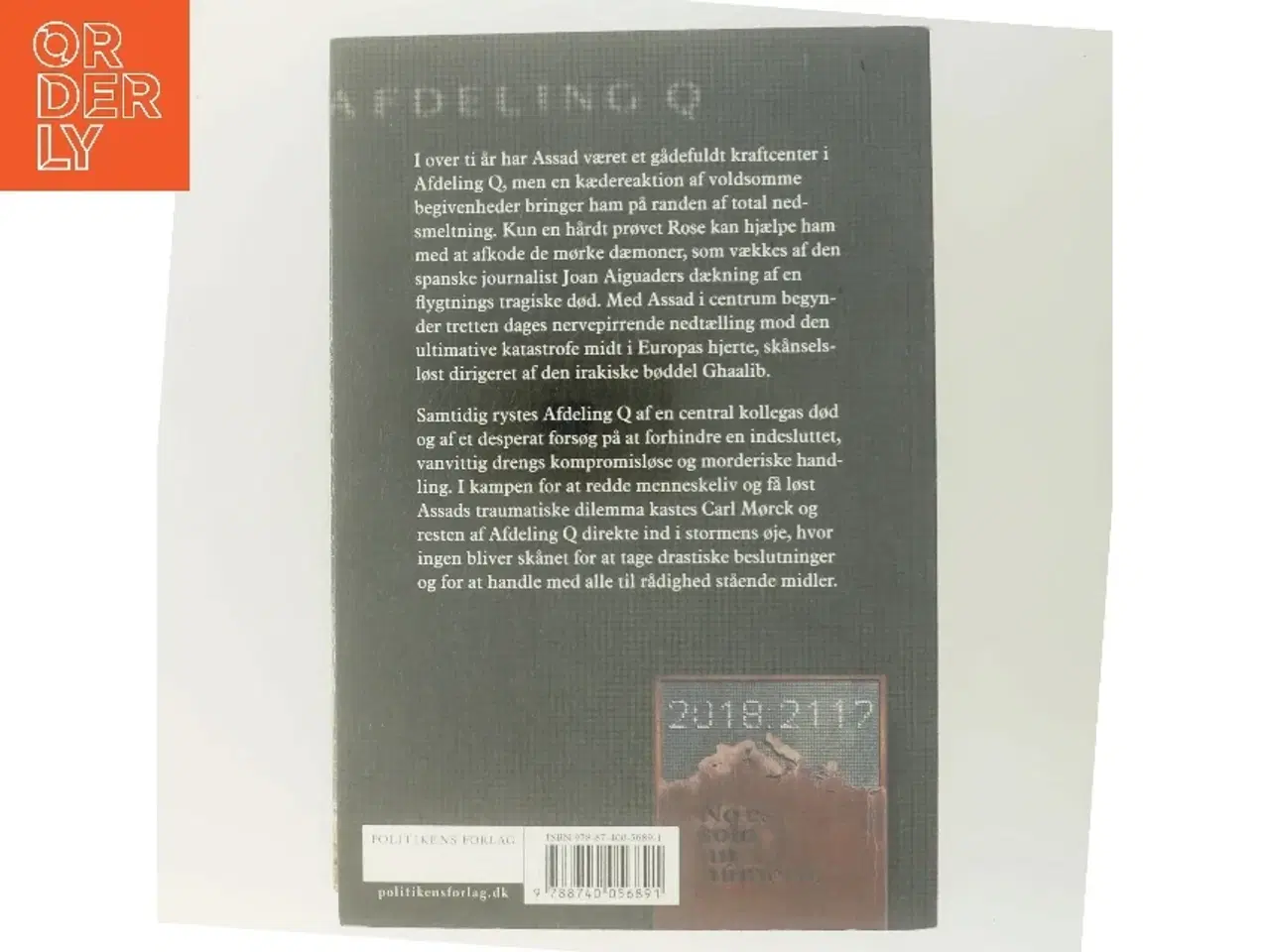 Billede 3 - Offer 2117 af Jussi Adler-Olsen (Bog)