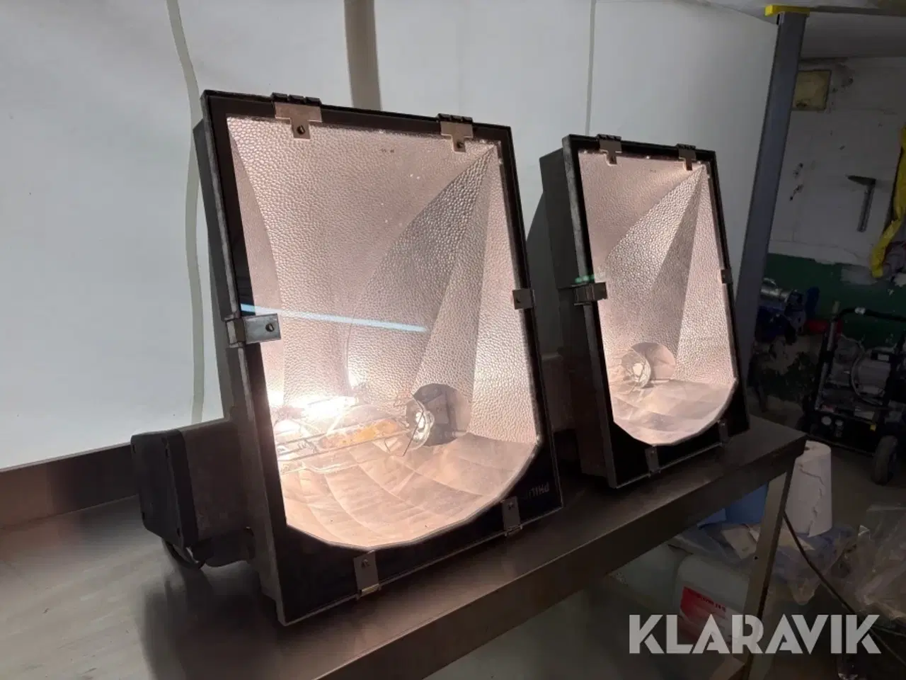 Billede 5 - Projektører Philips industrielle 2 styk