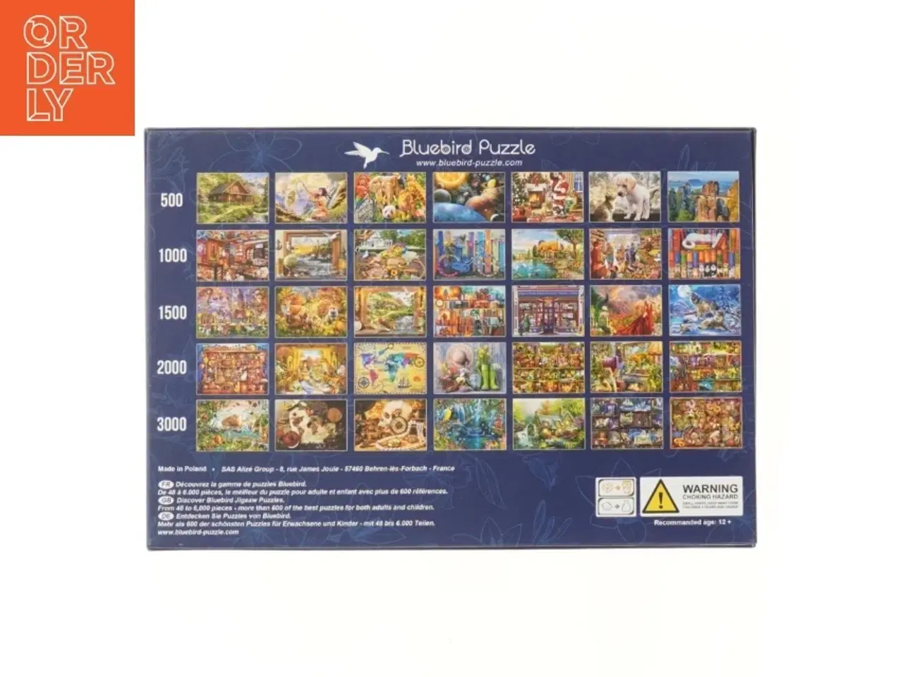 Billede 3 - Bluebird puslespil 1000 brikker fra Bluebird Puzzle (str. 1000 brikker 68,3x48 cm)