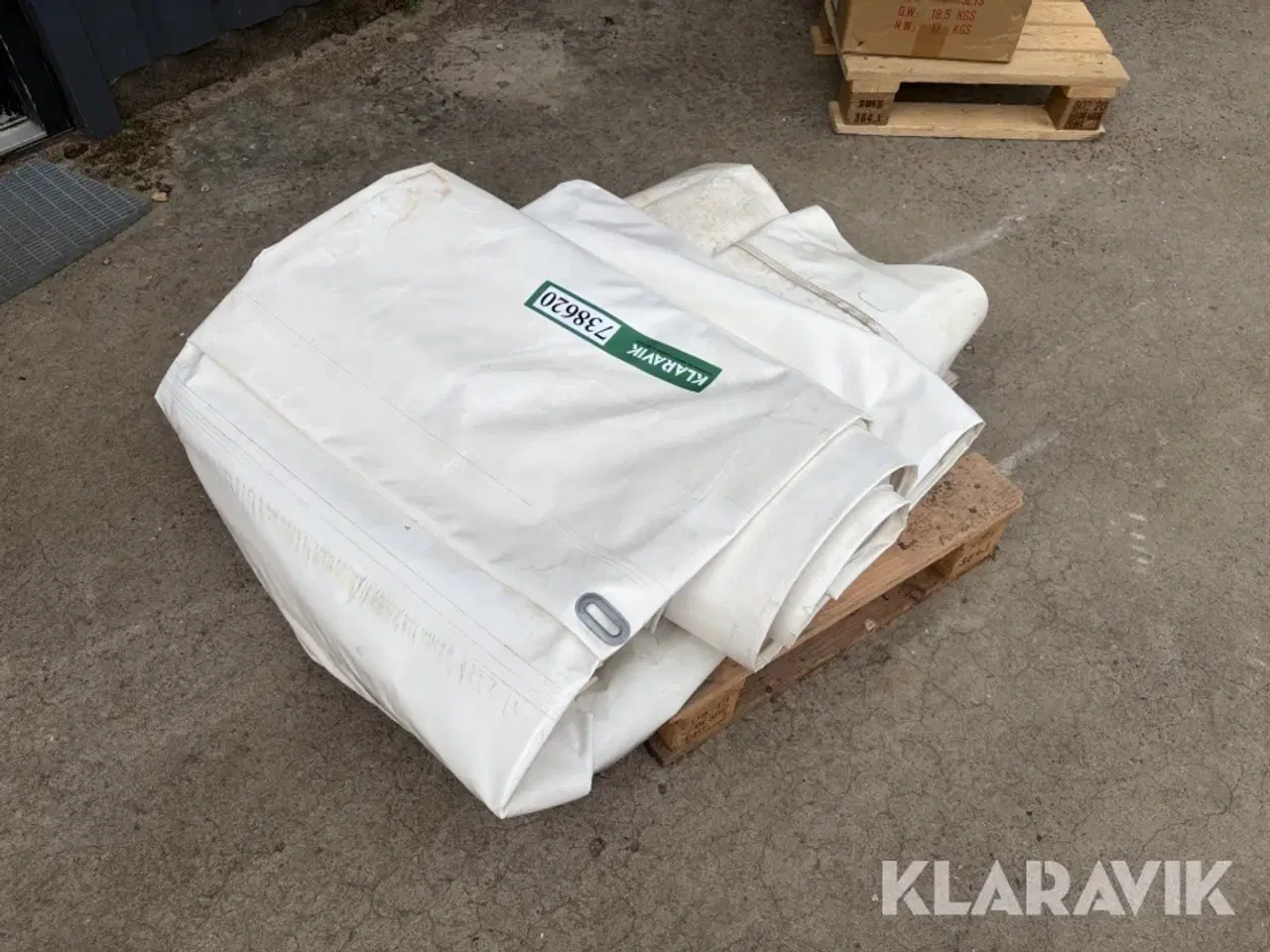 Billede 2 - Gavl- og tagdug til 6m telt