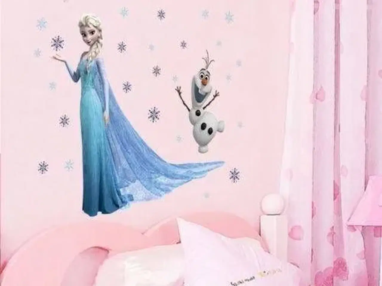 Billede 5 - Frost wallstickers wallsticker med Elsa & Olu