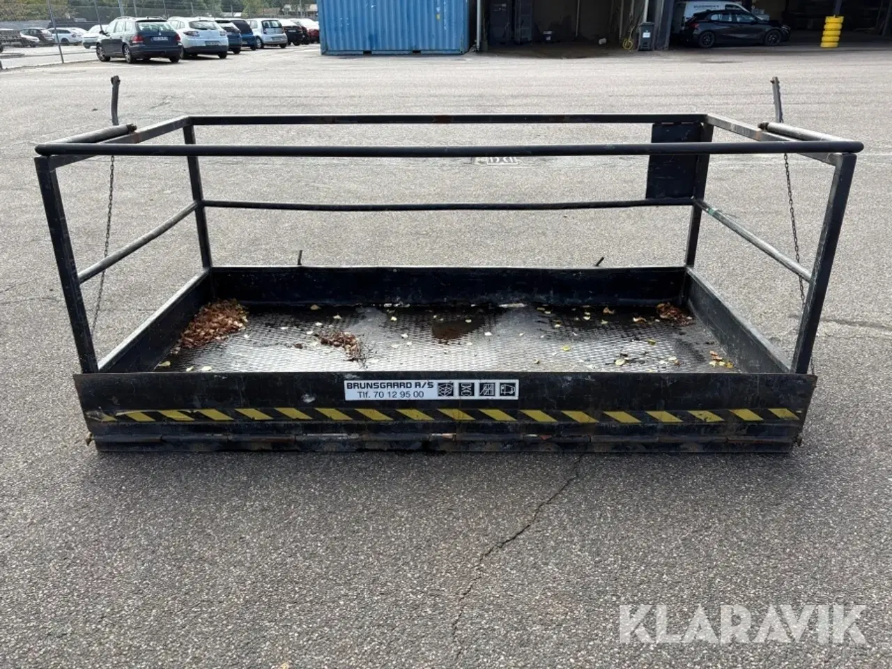 Billede 5 - Mandskabs kurv KIRK Maskinfabrik