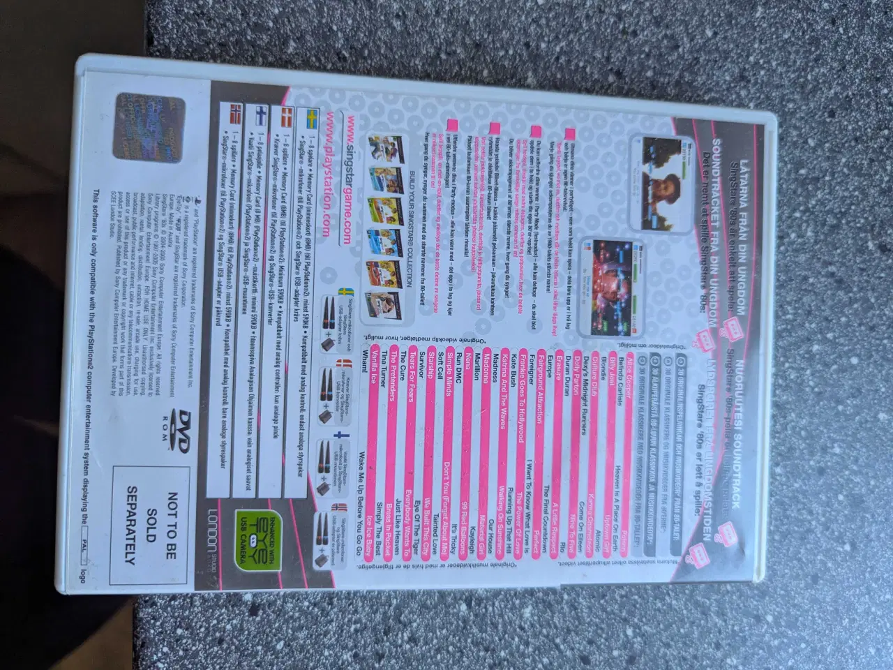 Billede 18 - Ps2 singstar pakke 4 spil/ 6 microfoner 