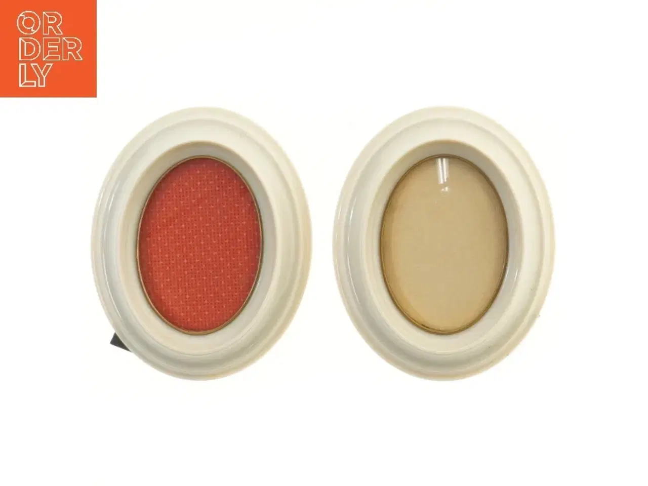 Billede 1 - Ovale billedrammer (str. 2 stk 14x11 cm)