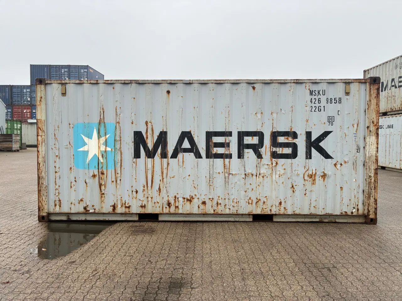 Billede 5 - 20 fods Container- ID: MSKU 426985-8